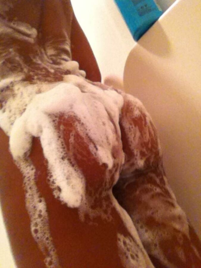 Free porn pics of Babyface Black Teen Autumn Teasing Bra/Panties/Shower (nn) 9 of 19 pics