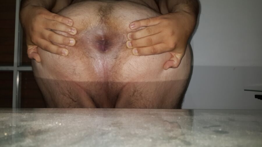Free porn pics of my hairy ass  2 of 5 pics