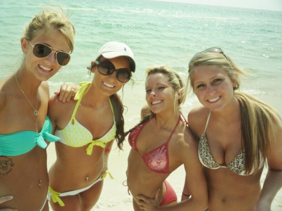 Free porn pics of Sexy College Girls at the Beach -- for your pleasure 1 of 19 pics