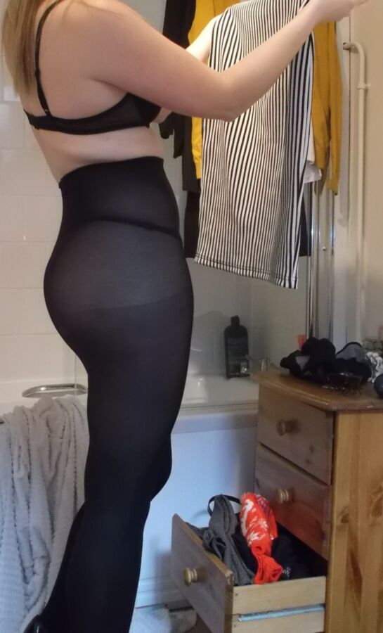 GF dressing in slutty pencil skirt for office - PLS COMMENT 6 of 23 pics