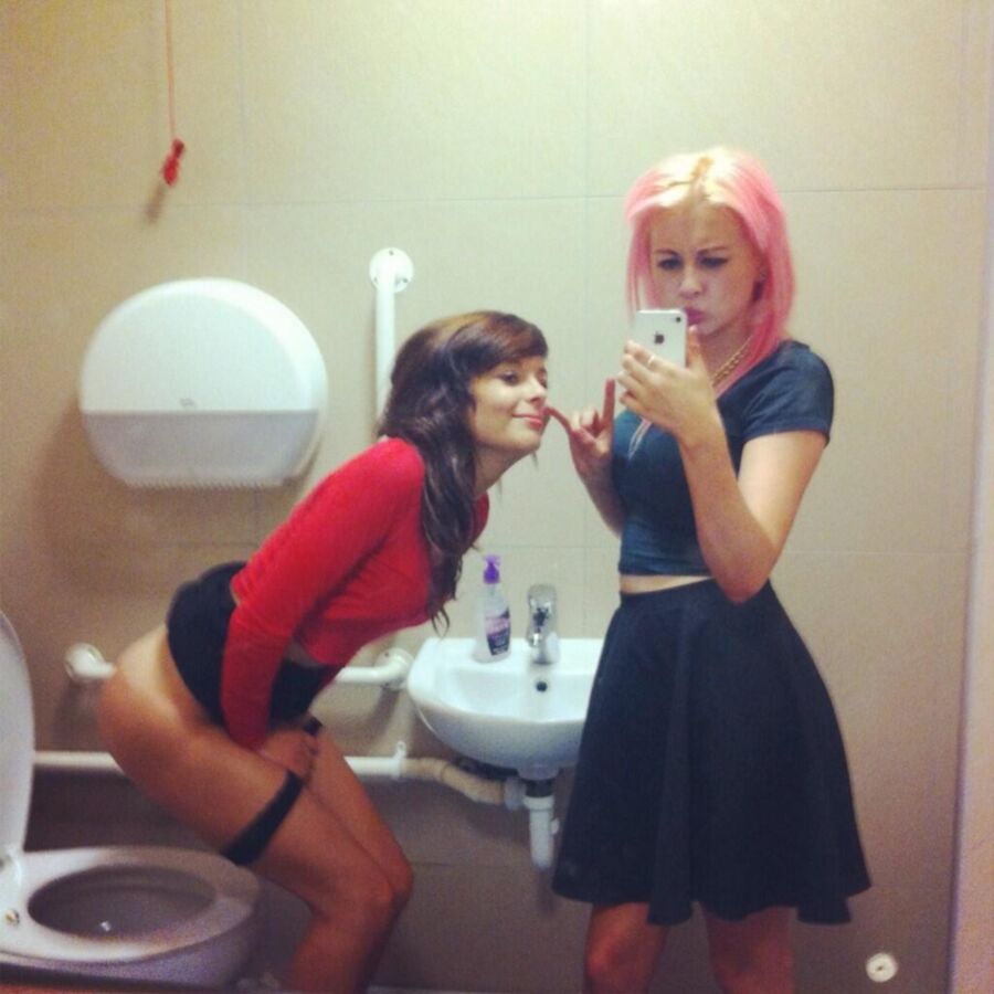 Free porn pics of Girls on the Toilet - Mirror Shots by Friends 23 of 32 pics