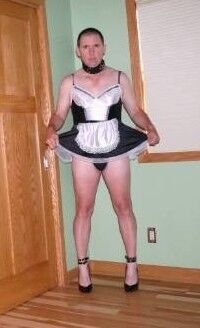 Humiliatingly exposed as a sissy maid 11 of 11 pics
