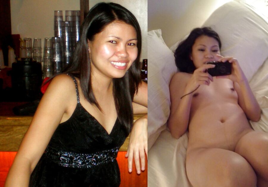Asian Wives Dressed Then Undressed