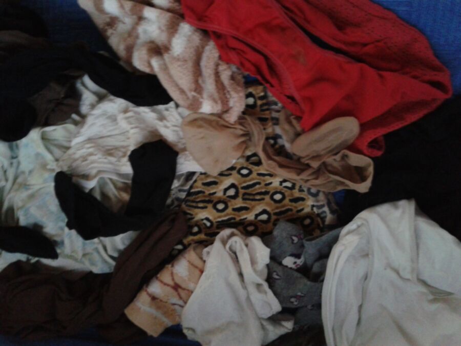Free porn pics of Dirty laundry from trash can 1 of 7 pics